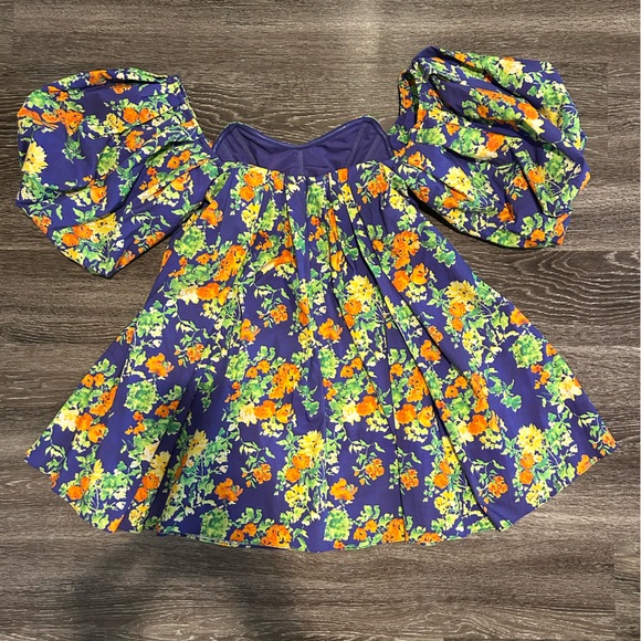 Caroline Constas floral print “Mini Palmer Dress” - Picture 9 of 10